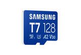 Samsung MicroSD card | T7 | 128 GB | microSDXC | Flash memory class U3, V30, A2