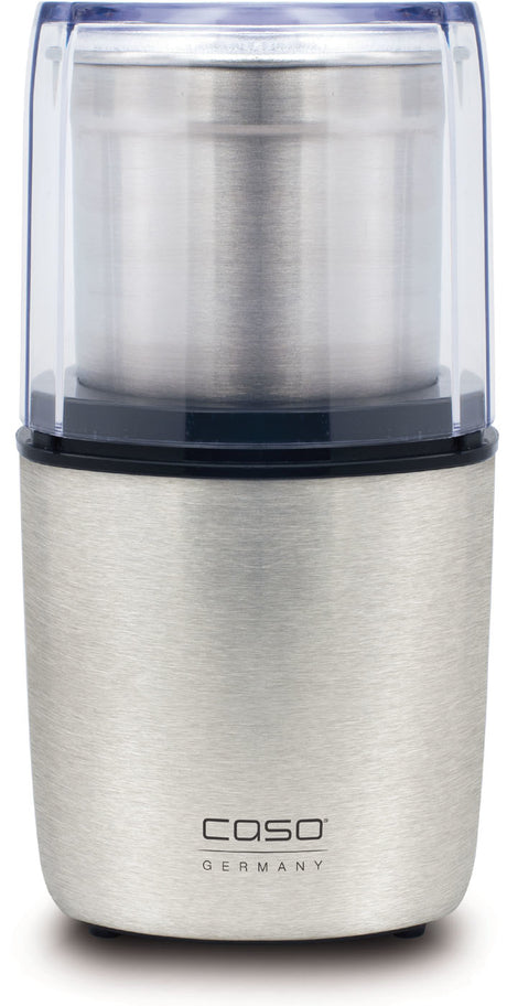 Caso | Electric coffee grinder | 1830 | 200 W W | Coffee beans capacity 90 g | Lid safety switch | Number of cups 8 pc(s) | Pulse function | Stainless steel