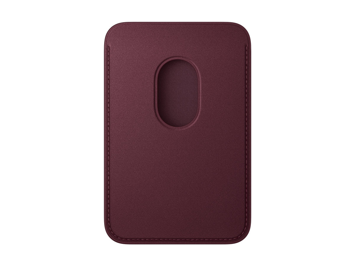 APPLE iPhone FineWoven Wallet with MagSafe - Burgundy | Apple