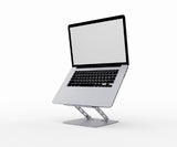 Gembird | Foldable Notebook Riser Stand | NBS-D1-04 | Fits up to size 11-15.6 " | Notebook Stand | Spacegrey