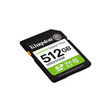 Kingston Canvas Select Plus | 512 GB | SD | Flash memory class Class 10, UHS-I, U1/U3, Video Class 10/30