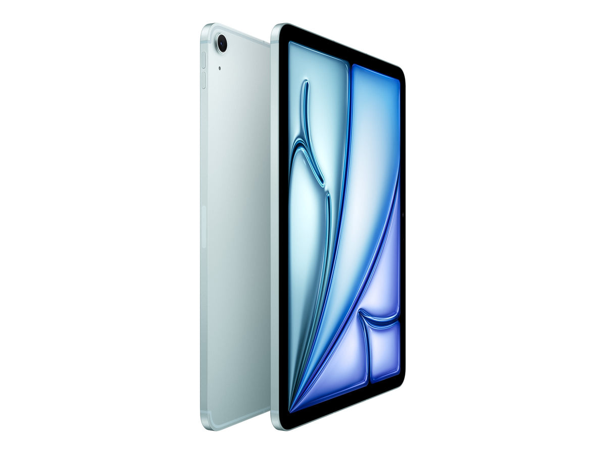 Apple | iPad Air Wi-Fi + Cellular | 11 " | Blue | IPS | 2360 x 1640 pixels | Apple M3 | 8 GB | 512 GB | 3G | 4G | 5G | Wi-Fi | Front camera | 12 MP | Rear camera | 12 MP | Bluetooth | 5.3 | iPadOS | USB-C charging cable