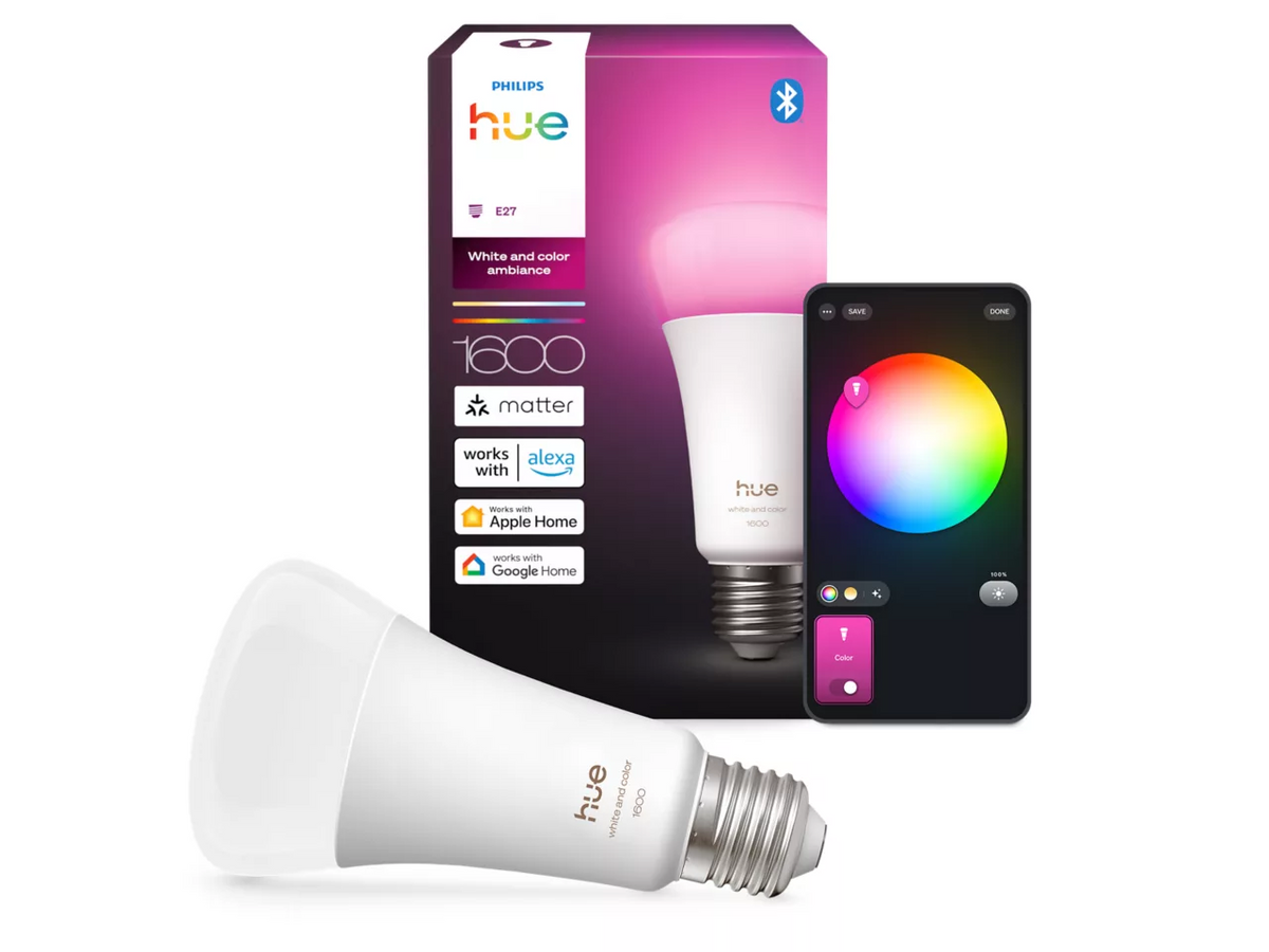 Philips Hue WCA 1600 A67 1P EU | E27 | 11.8 W | White and colour light | Bluetooth and Zigbee