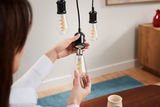 Philips Smart WiFi Filament Clear ST64 470Lm RGB | E27 | 6.3 W | RGB light | Bluetooth, Wi-Fi
