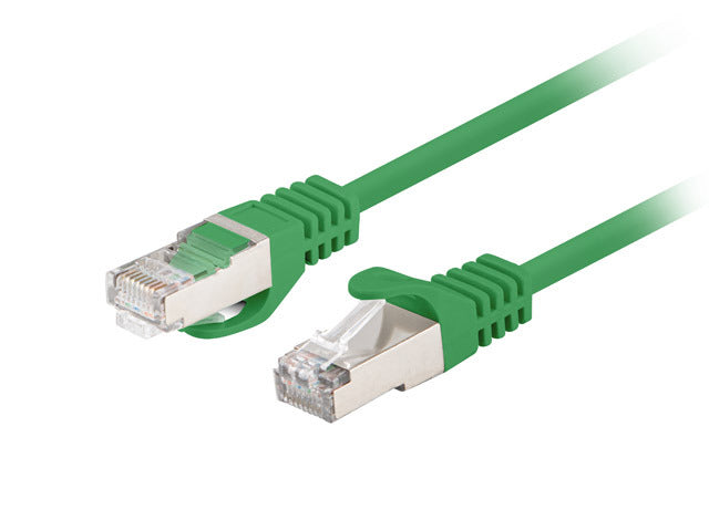Lanberg Patchcord CAT.6 FTP 0.5M fluke passed 10-pack, Green | PCF6-20CC-0050-G