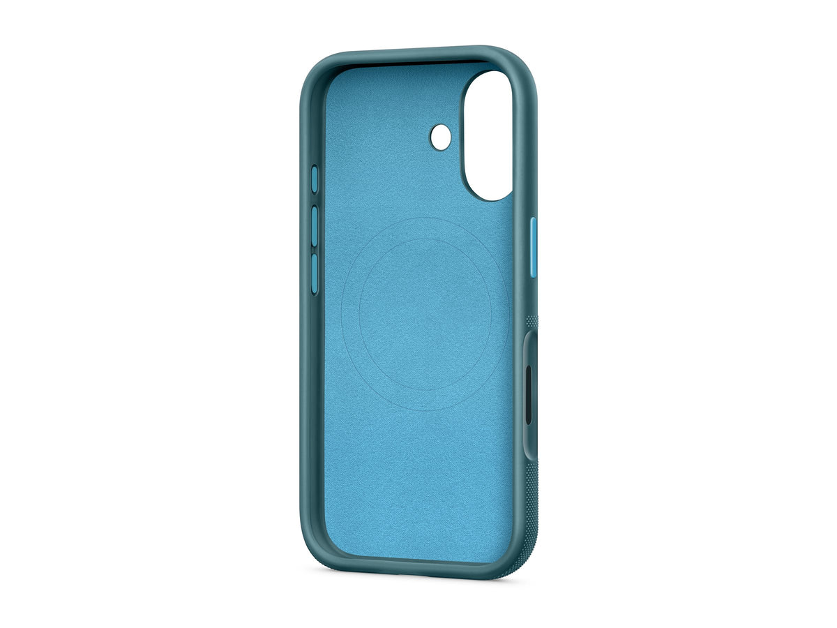 Apple iPhone 17 Rugged Case with MagSafe and Camera Control – Rocky Blue | Apple MagSafe Wallet MagWallet Slim | PU leather