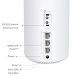 TP-LINK Deco X10-4G(1-pack) 4G+ AX1500 Whole Home Mesh Wi-Fi 6 Router | TP-LINK | 4G+ AX1500 Whole Home Mesh Wi-Fi 6 Router | Deco X10-4G (1-pack) | 802.11ax | 1201 Mbit/s | Mesh Support No | MU-MiMO No | No mobile broadband