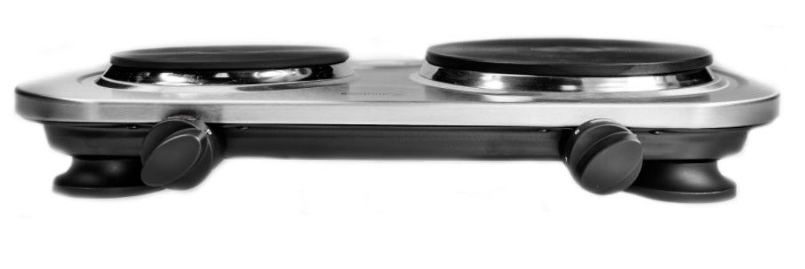 Camry | CR 6511 | Number of burners/cooking zones 2 | Rotary knobs | Electric | Stainless steel