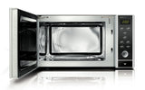 Caso | Microwave Oven with Grill and Convection | MCG 25 Chef | Free standing | 900 W | Convection | 25 L | Grill | Stainless steel/Black