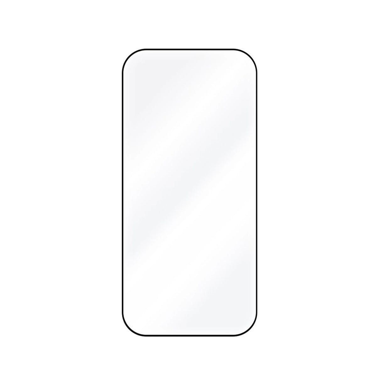 Fixed Screen protector | Apple | iPhone 17 Pro | Tempered glass | Black | Full Cover 2.5D