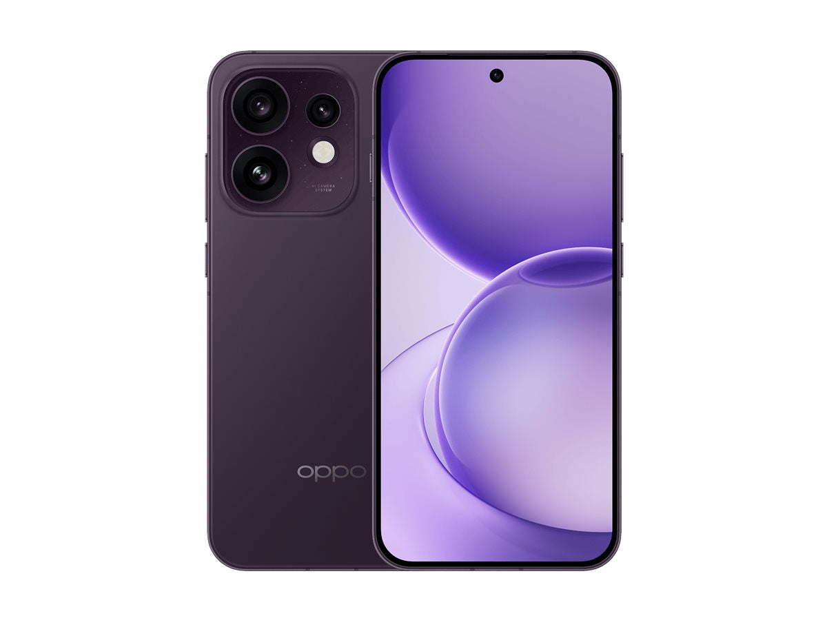 OPPO Reno16 5G (CPH2865) | Purple Black | 6.32 " | AMOLED | 2640 x 1216 pixels | Qualcomm | Snapdragon 7 Gen 4 | Internal RAM 8 GB | 256 GB | Dual SIM | 5G | Main camera resolution 50+50+50 MP | Secondary camera resolution 50 MP | Android | 16