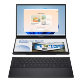 Asus Zenbook Duo UX8406CA-QL358X | Inkwell Gray | 14 " | OLED | Touchscreen | FHD | 1920 x 1200 pixels | 60 Hz | Glossy | Intel Core Ultra 7 | 255H | 16 GB | LPDDR5X | Solid-state drive capacity 1000 GB | Intel Arc Graphics | Windows 11 Pro | 802.11be | B