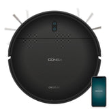Cecotec Robot Vacuum Cleaner | Conga M10 Advance | Operating time (max) 150 min | Dry | Lithium-ion | 2000 mAh | Black | 3000 Pa