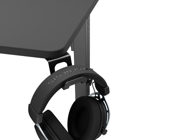 Genesis | Modular Gaming Desk | Holm 160 RGB | Anthracite Black