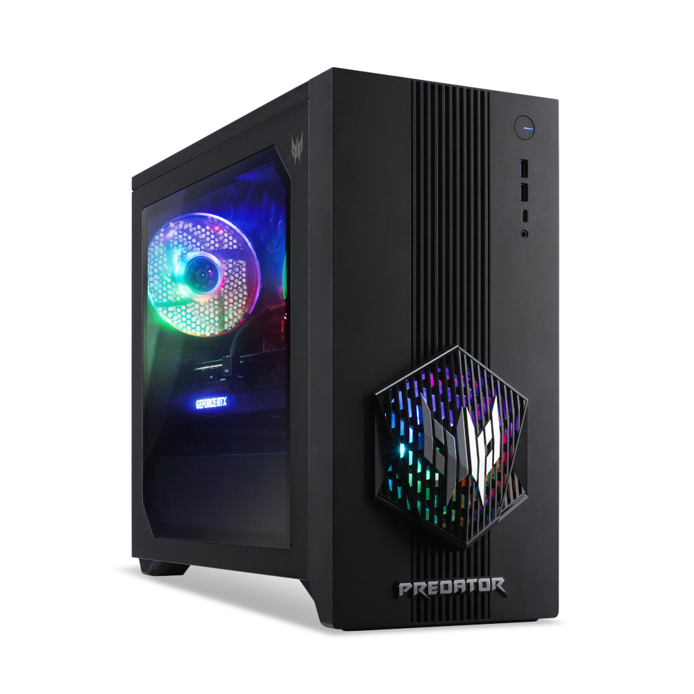 Acer | Predator Orion 3000 | Tower | Black | Intel Core Ultra 5 | 225F | 16 GB | DDR5 | Storage drive capacity 512 GB | NVIDIA GeForce RTX 5060 | 8 GB | Windows 11 Home | Keyboard language No keyboard | Warranty 24 month(s) | Desktop