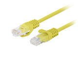 Lanberg Patchcord CAT.5E UTP 2M fluke passed 10-pack, Yellow | PCU5-20CC-0200-Y
