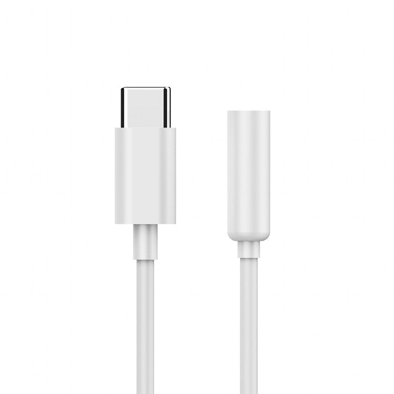 Cablexpert | USB type-C plug to stereo 3.5 mm audio adapter cable, White | A-CM-3.5F-01