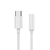 Cablexpert | USB type-C plug to stereo 3.5 mm audio adapter cable, White | A-CM-3.5F-01