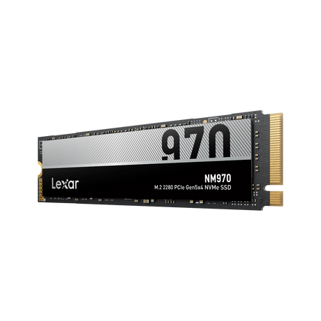 Lexar SSD | NM970 | 1000 GB | SSD form factor M.2 2280 | Solid-state drive interface PCIe Gen 5X4 | Read speed 11000 MB/s | Write speed 10000 MB/s