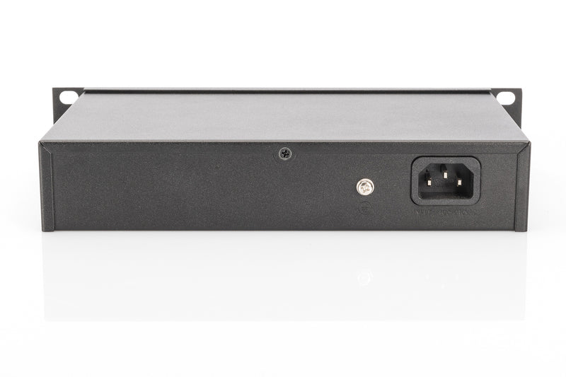 Digitus | 8-port Gigabit Ethernet PoE switch | DN-95317 | Unmanaged | Rackmountable | Power supply type Internal