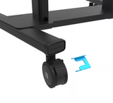 Neomounts ABL-875 Wheel lock for trolleys suitable for FL55-875BL1/WH1, FL50S-825BL1/WH1, FL50-525/575BL1/WH1