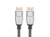 Lanberg DisplayPort M/M Cable 20 PIN V1.4 8K 60HZ | CA-DPDP-20CU-0018-BK | DisplayPort to DisplayPort | 1.8 m