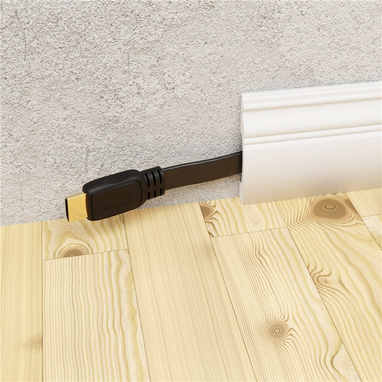 Goobay | High Speed HDMI Flat Cable with Ethernet | 61279 | HDMI male (type A) | HDMI (type A) | HDMI to HDMI | 2 m