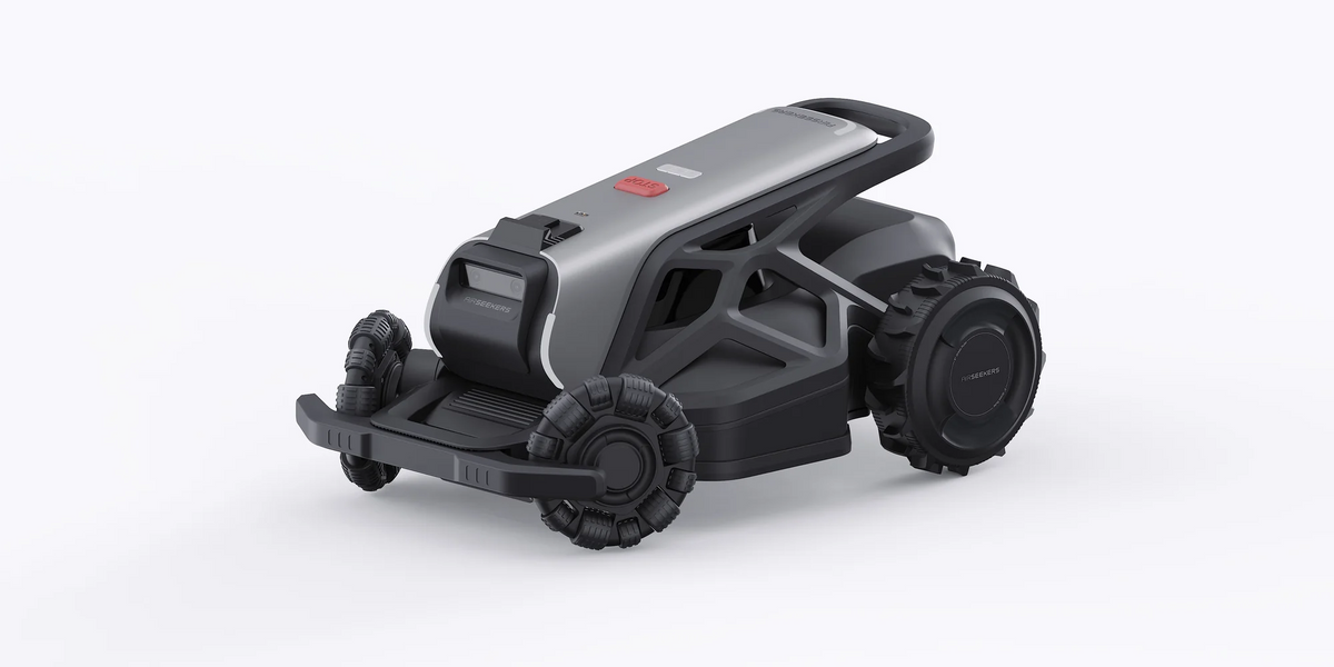 AIRSEEKERS LIMITED | Tron SE 300° AI Vision Mulching Mower, 1500m², Ai Vision + NRTK | 10 Ah