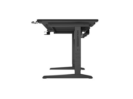 Genesis | Modular Gaming Desk | Holm 140 RGB | Anthracite Black