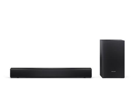 Sharp Compact 2.1 Soundbar with Wireless Subwoofer | HT-SBW121 | 240 W | Bluetooth | Wireless connection | Black
