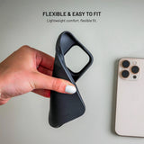 Fixed Story | Back cover | Xiaomi | 17 | Rubberized | Black