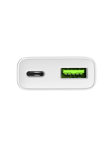 Natec Ribera USB Charger Gan Slim USB 1X USB-A + 1X USB-C 20W | NUC-2376