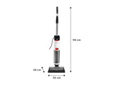 Polti Corded Steam Cleaner | RollySteam WD10 | Power 750 W | Water tank capacity 0.6 L | White/Black