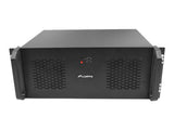 Lanberg | Rackmount server chassis lanberg ATX 350/10 19"/4U | Black