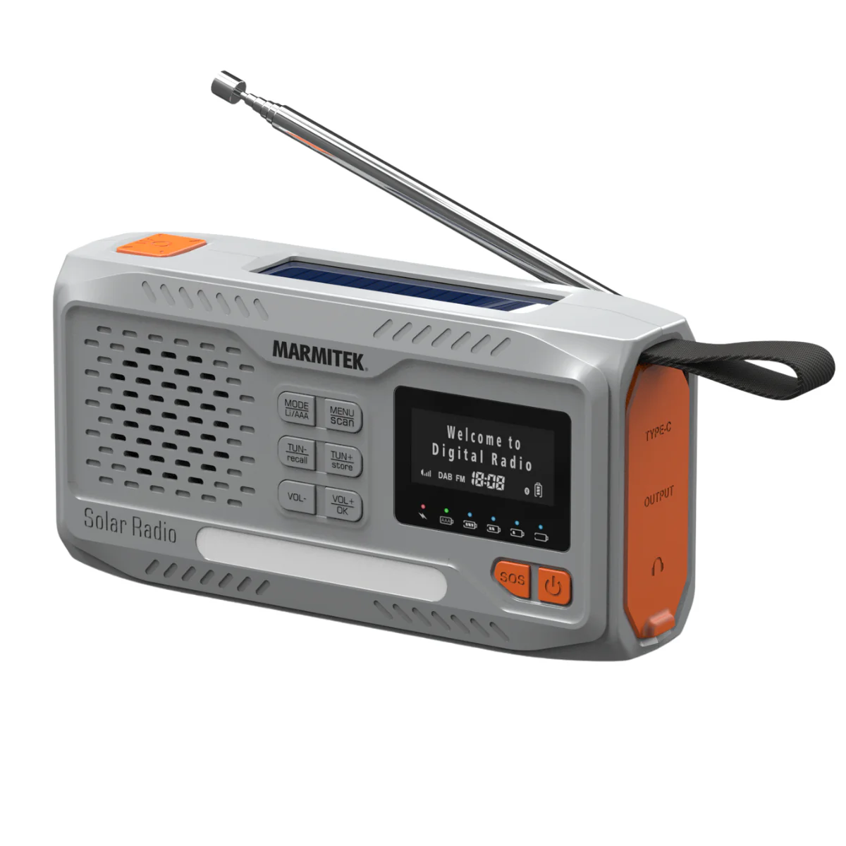 Marmitek Outdoor Radio | RESQ 100 | Gray