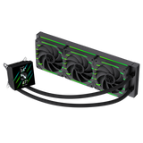 Gamemax CPU Liquid Cooler | HAILSTORM 360 LCD BK | Black