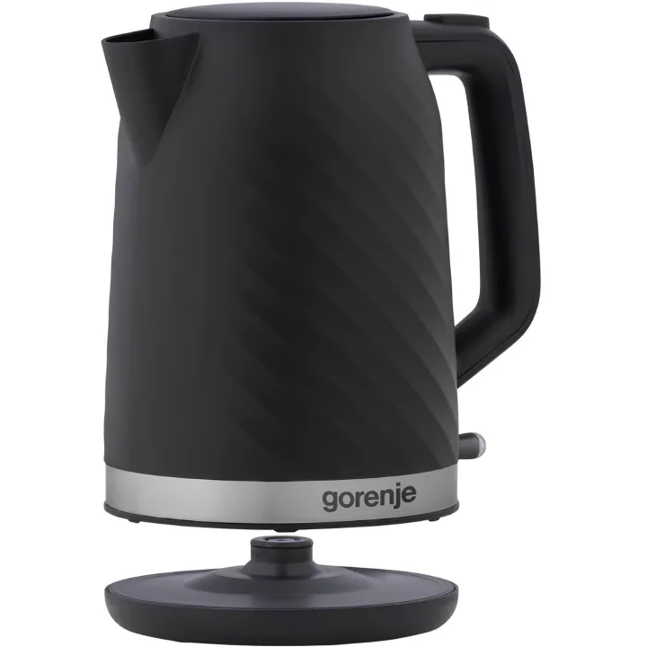 Gorenje | Kettle | K17SPB | Electric | 2200 W | 1.7 L | 360° rotational base | Plastic | Black