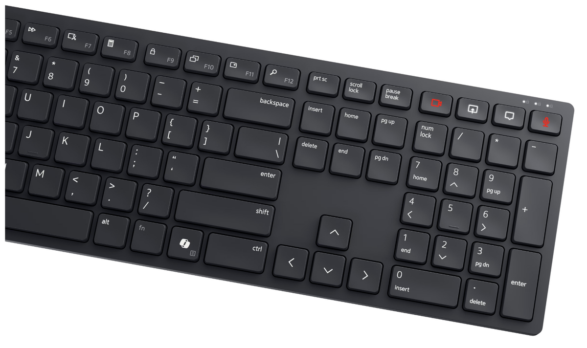 Dell | KB525C | Keyboard | Wired | Russian | Black