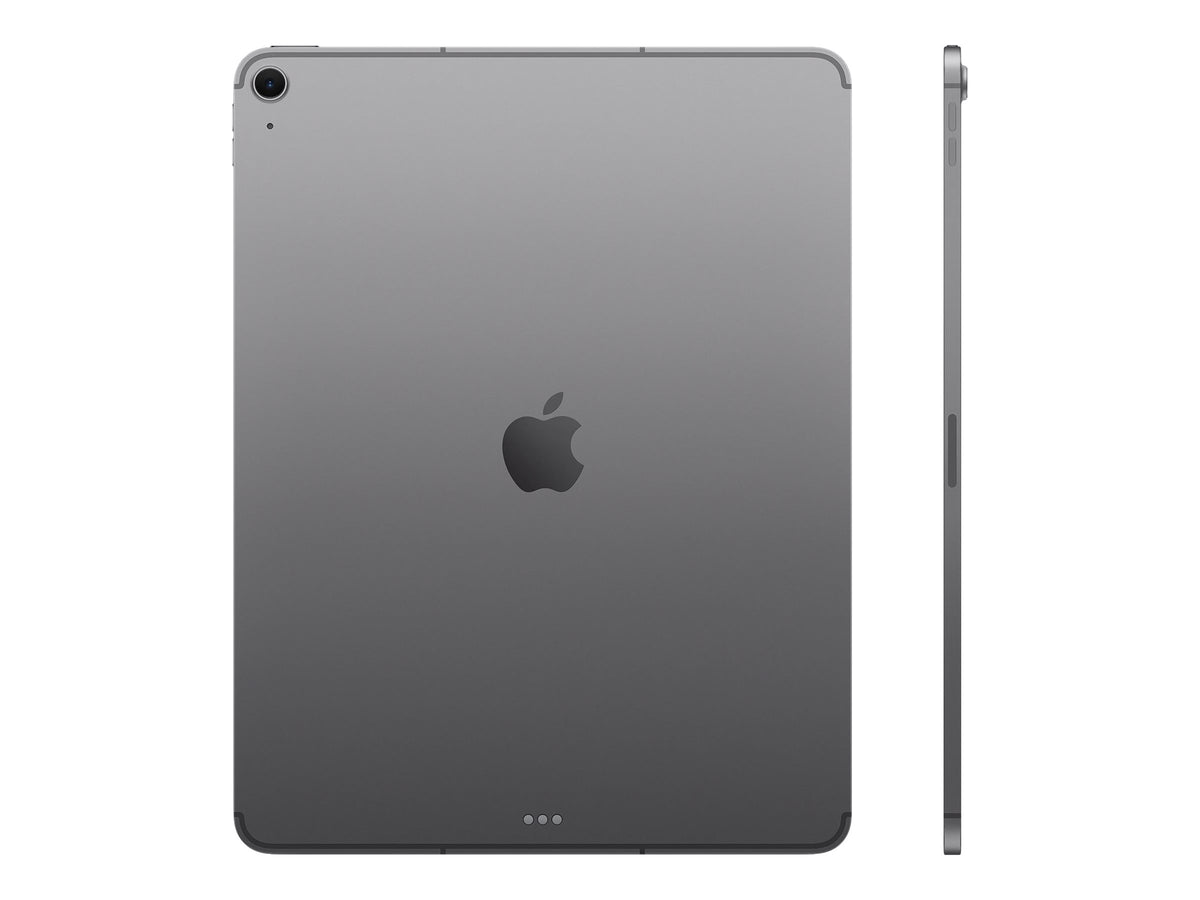 Apple | iPad Air Wi-Fi + Cellular | Space Gray | 13 " | 2732 x 2048 pixels | IPS | Apple | 12 GB | M4 | 128 GB | 3G | 4G | 5G | Wi-Fi | Front camera | 12 MP | Rear camera | 12 MP | Bluetooth | 6.0 | iPadOS | 26