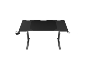 Genesis | Modular Gaming Desk | Holm 140 RGB | Anthracite Black