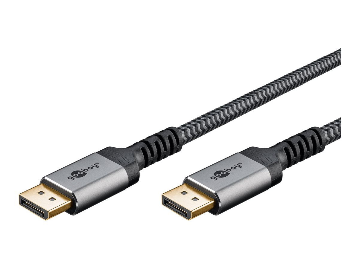 Goobay | DisplayPort Cable 2.0/2.1, 54 Gbit/s | 75680 | DisplayPort to  DisplayPort