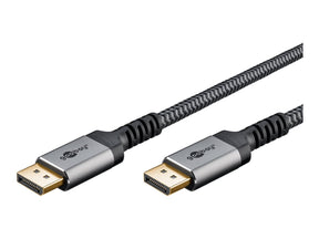 Goobay | DisplayPort Cable 2.0/2.1, 54 Gbit/s | 75680 | DisplayPort to  DisplayPort