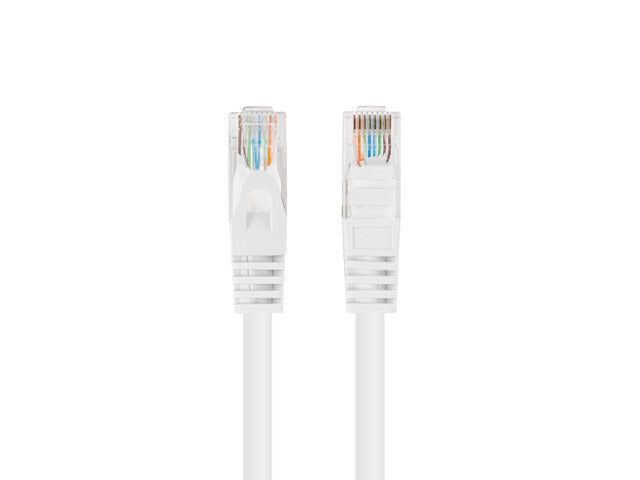 Lanberg Patchcord CAT.5E UTP 0.5M fluke passed 10-pack, White | PCU5-20CC-0050-W