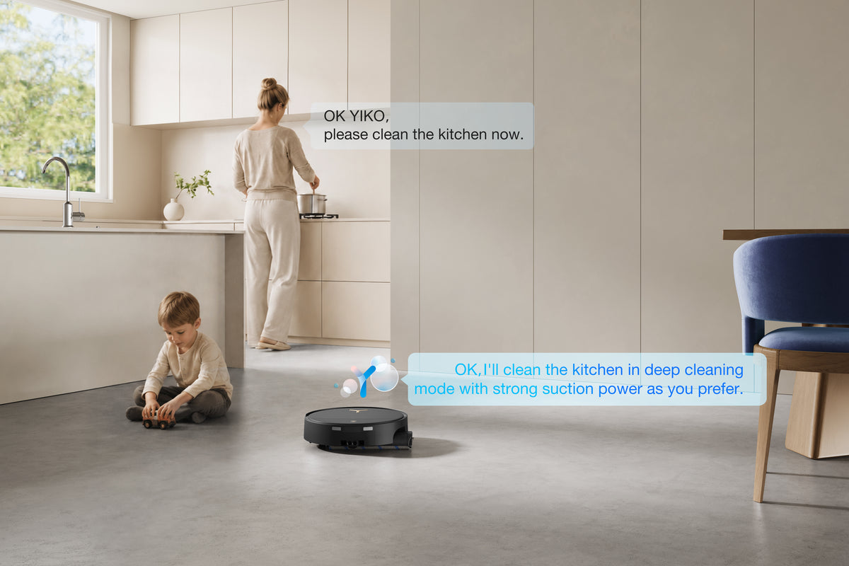 Ecovacs DEEBOT T90S PRO OMNI Vacuum Cleaner,Robot,Wet&Dry,40000Pa,TruEdge 3.0,ZeroTangle 4.0,OZMO Roller 3.0,Black+OMNI Auto-Empty Station | Ecovacs