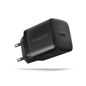 AXAGON Wallcharger 1x port USB-C, PD3.0/PPS/QC4+/AFC/FCP/Apple, 20W | ACU-PD20