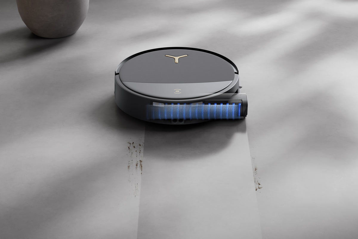 Ecovacs DEEBOT T90S PRO OMNI Vacuum Cleaner,Robot,Wet&Dry,40000Pa,TruEdge 3.0,ZeroTangle 4.0,OZMO Roller 3.0,Black+OMNI Auto-Empty Station | Ecovacs