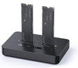 Gembird Desktop dual drive USB Type-C M.2 NVME (and SATA) SSD docking station, Black | DD2-U3M2