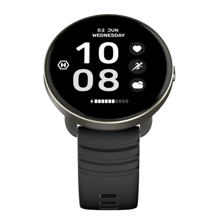 Hammer | Ventus | Smart watch | GPS (satellite) | AMOLED | 1.32" | Black