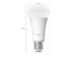 Philips Hue W 1600 A67 1P EU | E27 | 13.5 W | Soft white light | Bluetooth and Zigbee