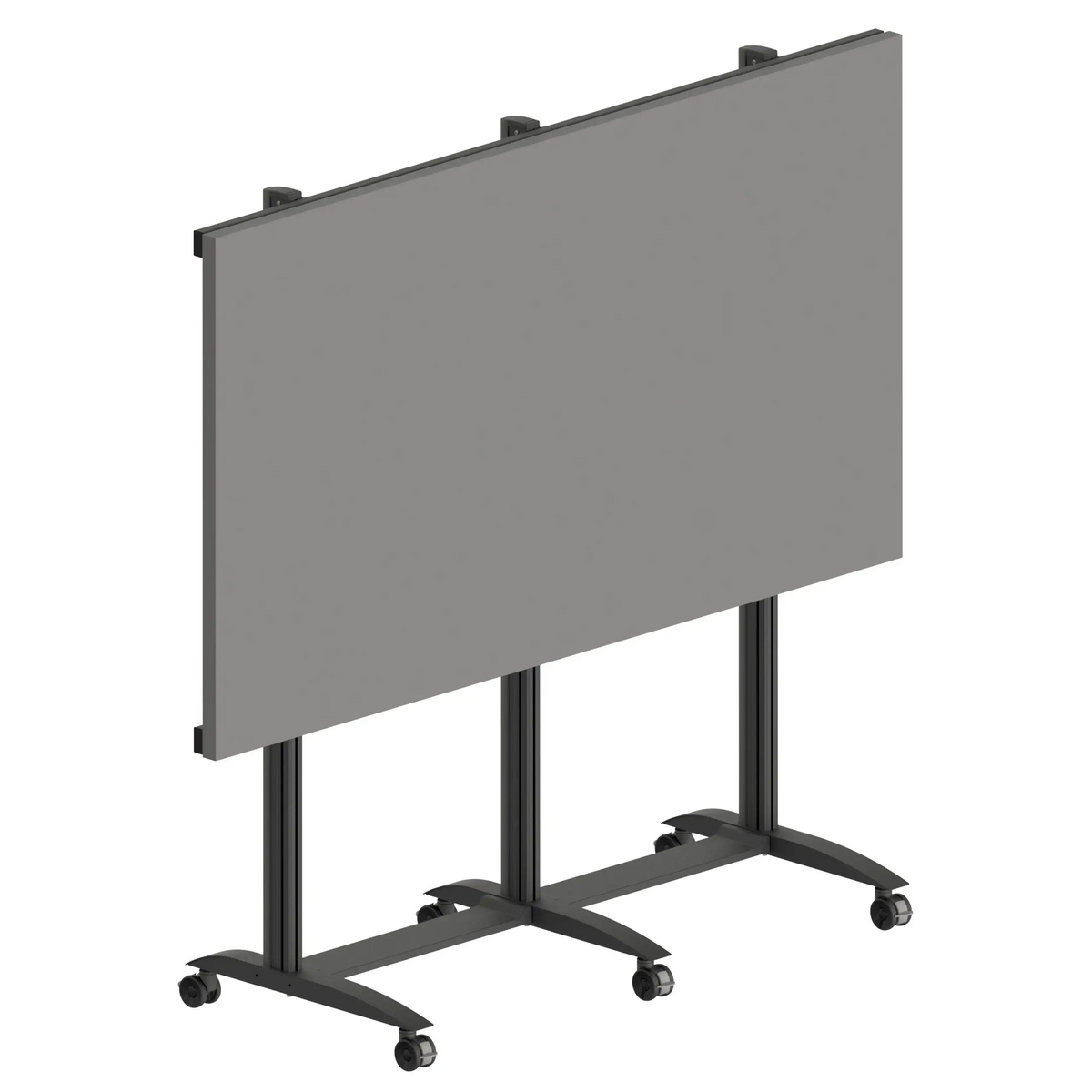 EDBAK Floor stand | TRV400.006 Videoconferencing trolley for Samsung | Height adjustment | 130 " | Maximum weight (capacity) 200 kg | Black